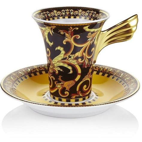 versace tea cup and saucer|Versace espresso cups.